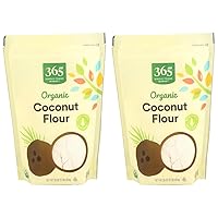 365 by Whole Foods Market, Flour Coconut Organic, 16 Ounce (Pack of 2)