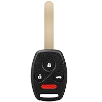 Key Fob Replacement Keyless Entry Remote Control Start fit for Civic 2006 2007 2008 2009 2010 2011 2012 2013, N5F-S0084A 99589ST N5F-A05TAA