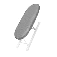 BESTOYARD Tabletop Ironing Board Ironing Board Ironing Rack Travel Portable Fabric Mini Ironing Board