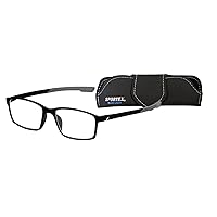 SAV Eyewear SPORTEX womens Sport Style Blue Light Glasses Reading Glasses, Black, 133mm US