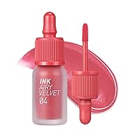 Peripera Ink Airy Velvet Lip Tint, Liquid Lip (0.14 fl oz, 004 PRETTY PINK)