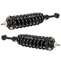 Front Left Right Shock Strut Spring Assembly Pair For Lexus GX470 GX460 2003-2018 - DEACTIVATES ADAPTIVE DAMPING - Duralo 1192-1621 New