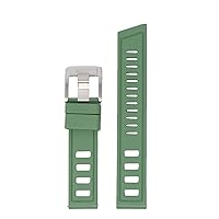 Icon Diver FKM Rubber Watch Band Strap - Choose Your Color - 20mm 22mm