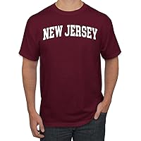 Wild Bobby State of New Jersey College Style Fashion T-Shirt