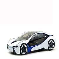 Scale Model Cars for 1 43 Vision Efficient Dynamics BMW Auto Alloy Model Pure Electric Sports Car Toy Car Model