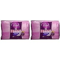 Poise Ultimate Long Pads,27 Count (Pack of 2)