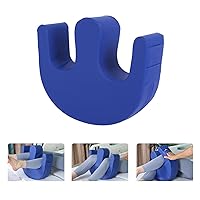 Patient Turning Device for Bedridden Elderly Patients, Anti Bedsore Paralyzed Patients Bed Rest Nursing Products Helping The Elderly Turn Over, Cotton Bed Transfer Pad for The Aged (Blue)