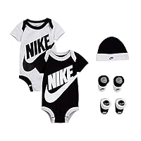 Nike unisex-baby Futura Bodysuit Beanie Set