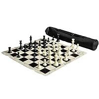 US Chess Quiver Chess Set Combo (Black)