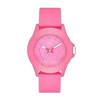 Skechers Women's Rosencrans Mid Quartz Plastic and Silicone Casual Sports Watch
