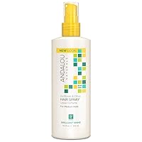 Andalou Naturals Medium Hold Hair Spray Sunflower and Citrus - 8.2 fl oz