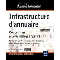 Infrastructure d'annuaire - Conception sous Windows Server [2ième édition] Infrastructure d'annuaire - Conception sous Windows Server [2ième édition] Paperback