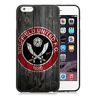 Iphone 6 Plus TPU Case,Sheffield United Fc Wood Black Shell Case for Iphone 6S Plus 5.5 Inches