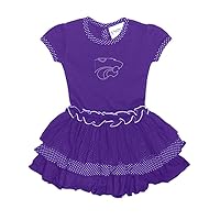 Girls Newborn Infant Toddler Polka Dot Tutu Bodysuit Dress College Sports Fan Apparel