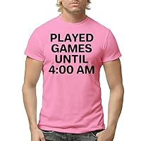 Played Games Till 4am - Men's Adult Short Sleeve T-Shirt