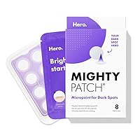 Mighty Patch Micropoint from Hero Cosmetics - Post-Blemish Dark Spot Patch with 395 Micropoints, Dermatologist Tested and Non-irritating, Not Tested on Animals (8 Count)