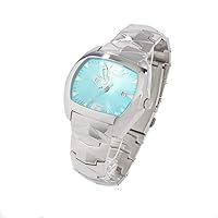 Unisex Adult Analogue Quartz Watch with Stainless Steel Strap CT2188L-01M, Blue, 41mm, Strap