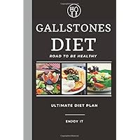 Gallstones diet: note your daily recipes and Healthy Meal Plans, simple lined journal Size 6 X 9, 120 Pages.