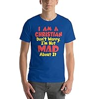 Christian Not Mad About It - Adult Staple T-Shirt by GatorDesign