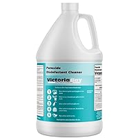 Victoria Bay Hydrogen Peroxide Cleaner - Hospital-Grade Disinfectant Spray, 99.9% Germ-Killing Formula Including SARS-CoV-2, Fragrance & Dye Free, EPA Registered, 1 Gallon = 64 gallons Concentrated.