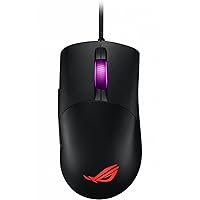 ASUS ROG Keris Ultra Lightweight Wired Gaming Mouse | Tuned ROG 16,000 DPI Sensor, Hot-Swappable Switches, PBT L/R Keys, Swappable Side Buttons, ROG Omni Mouse Feet, ROG Paracord & Aura Sync RGB,Black