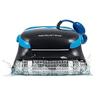 Dolphin Nautilus CC Plus Robotic Pool Vacuum Cleaner up to 50 FT - Wall Climbing Scrubber Brush