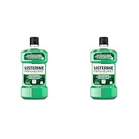 Listerine Freshburst Antiseptic Mouthwash for Bad Breath, Kills 99% of Germs That Cause Bad Breath & Fight Plaque & Gingivitis, ADA Accepted Mouthwash, Spearmint, 8.5 Fl. Oz (250 mL) (Pack of 2)