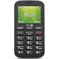 Doro 1380 Unlocked 2G Dual SIM Mobile Phone for Seniors with 2.4