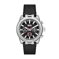 Diesel Split Men's Chronograph Watch with Silicone, Stainless Steel or Leather Strap