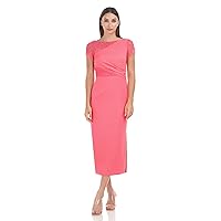 JS Collections Women's Lissett Tea Length Dress