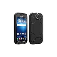 Verizon Matte Silicone Case for Kyocera DuraForce PRO with Sapphire Shield - Black