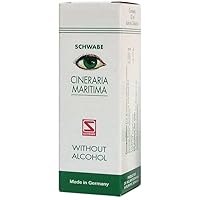 Dr Willmar Schwabe Germany Cineraria Maritima Without Alcohol Drop (Single Homeopathic Remedies) -10 ml (Pack of 1)