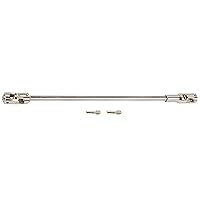 SCX10 Drive Shaft 68-229mm Cut to Length Stainless Steel Driveshaft for 1/10 RC Crawler LCG Rig Sportys Scalers GSPEED Capra SCX10 Pro SCX10 Upgrades Accessories (Cut-to-Length Driveshaft Set Silver)
