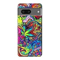 R3255 Colorful Art Pattern Case Cover for Google Pixel 7