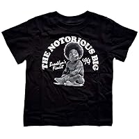 Biggie Smalls Toddler T Shirt Baby Logo Official Black 12 Months to 5 Yrs Size 5 Years
