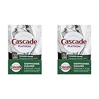 Cascade Dishwasher Cleaner Fresh Scent 1 Count (Pack of 2)