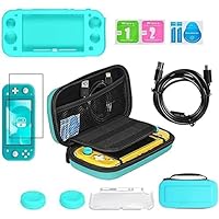 Nintendo Switch Lite, Turquoise Handheld Game Console, 5.5
