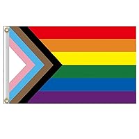 Rainbow Flag, LGBT Rainbow Gay Flag, LGBT Pride Flag, Rainbow Flag, Vivid Colour, Can Be Used Indoors and Outdoors, Gay Flag