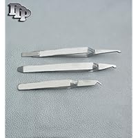 3 Bracket Removing/Placing Tweezer Plier Orthodontic Dental Instruments 'Set'