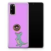 Cute Dinosaur Phone Case Baby Dino Soft Gel Cover for Samsung A51 4G - Thin Shockproof Slim Soft TPU Silicone - Design 3 - A6
