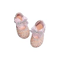 Flip Flops Girls Korean Edition Little Girls' Pearl Open Toed Princess Shoes Little Medium Slip on Sandals for