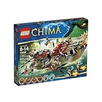 LEGO Legends of Chima Craggers Command Ship Building Set 70006