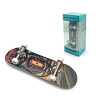 28mm Pro Fingerboard Professional Mini Finger Skateboard Board with Bearing Wheels for Kids and Children (T11)