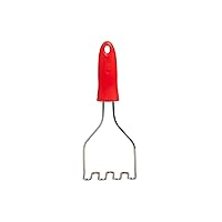 GIR: Get It Right Stainless Steel Potato Masher, Wire (Red)