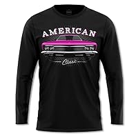 Men's 1966 Impala American Classic Car Long Sleeve Shirt