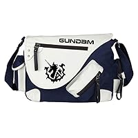 Mobile Suit Gundam Anime Messenger Bags Casual Crossbody Bag Canvas Shoulder Bag Tablet Bag