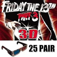 Friday the 13th 3D Glasses Party Pack (GLASSES ONLY 25 pair)