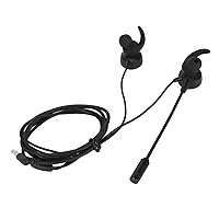 3.5mm Gaming Earphones, Gaming Headset with Adjustable High Sensitivity Mic Stereo Noise Cancelling Gaming Earphone Earphone for 3.5mm Audio Devices
