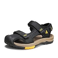 Men's Recovery Sandals with Arch Support, Cushioned Insole, Slip-On Design