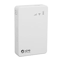 Unlocked 4G LTE WiFi Hotspot Router, 300Mbps with SIM Card Slot, 10 Devices Support, 10000mAh Battery, 5G Hotspot, Portable and Lightweight, for Travel, Business, Outdoor Use